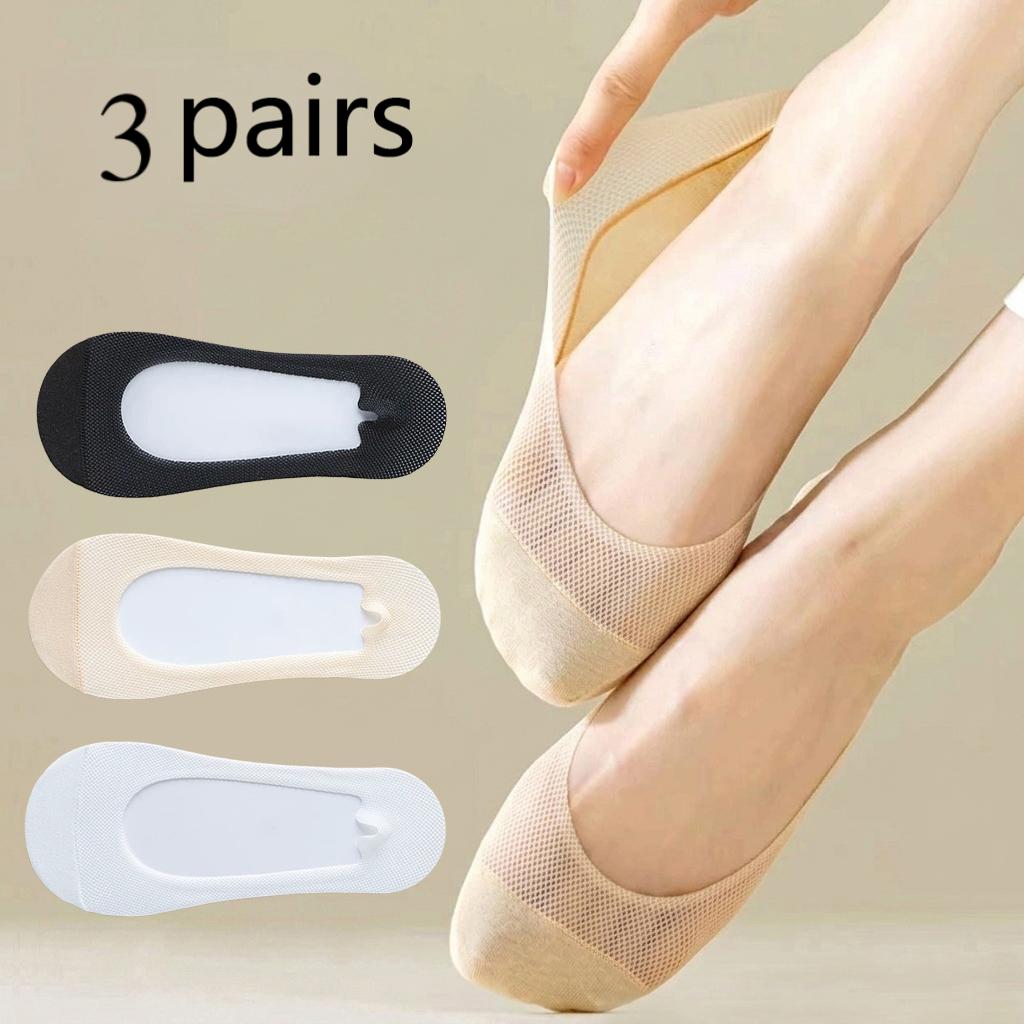 3Pairs,Women Invisible No Show - Invisibility Sock Loafer review and price
