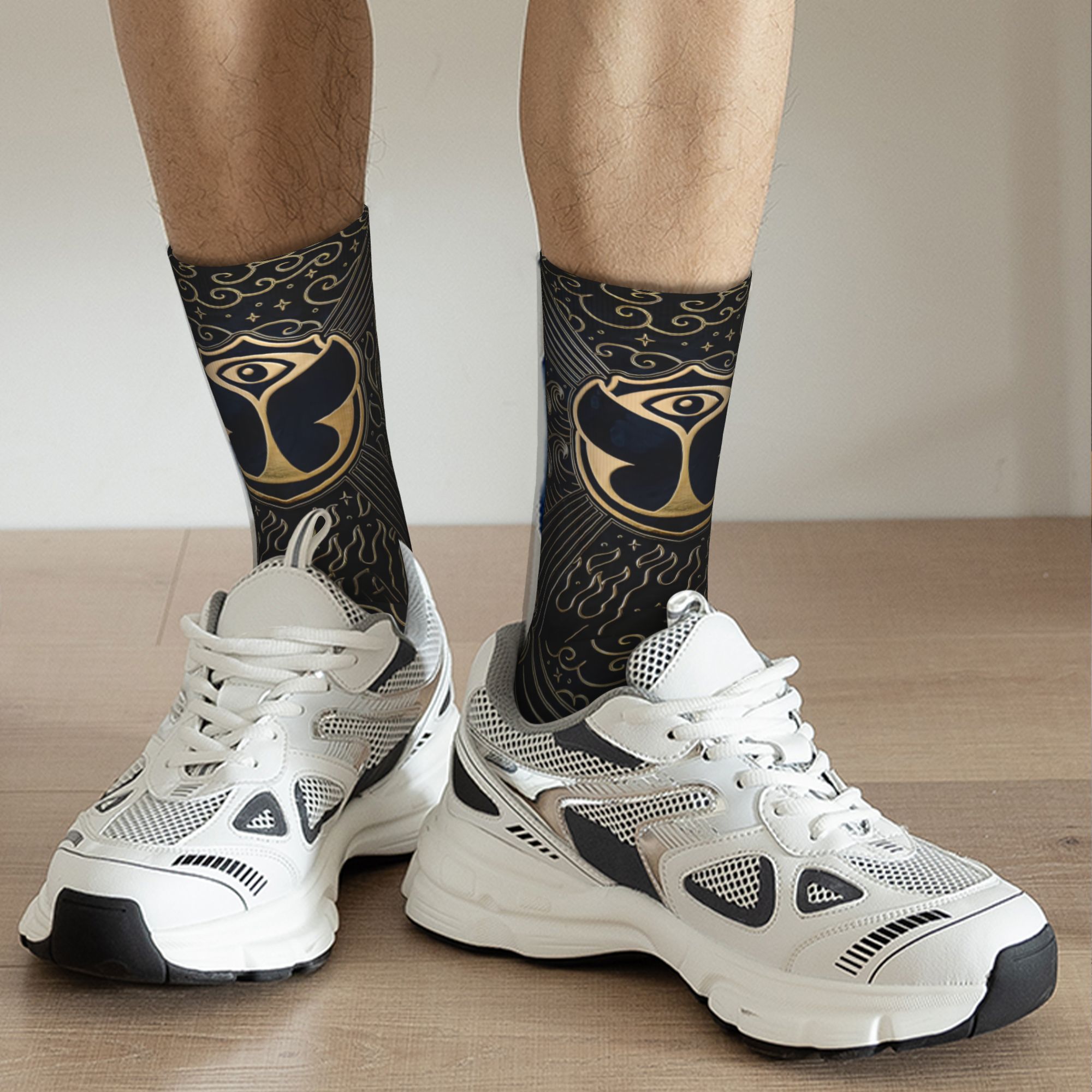 Custom Tomorrowland Metalic Me - Dress Sock Men review and price
