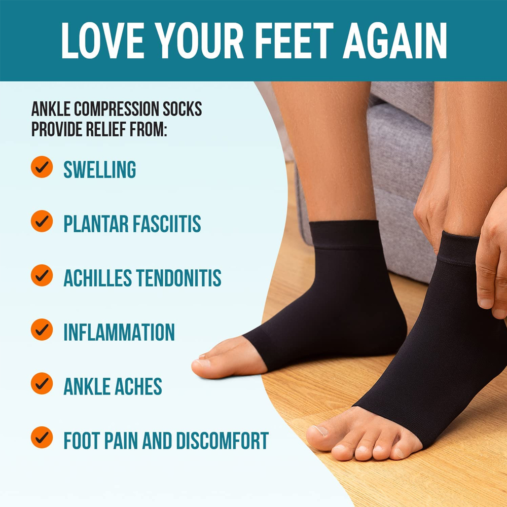 1 Pair Nano Socks Neuropathy S - Ankle Brace Sock review and price
