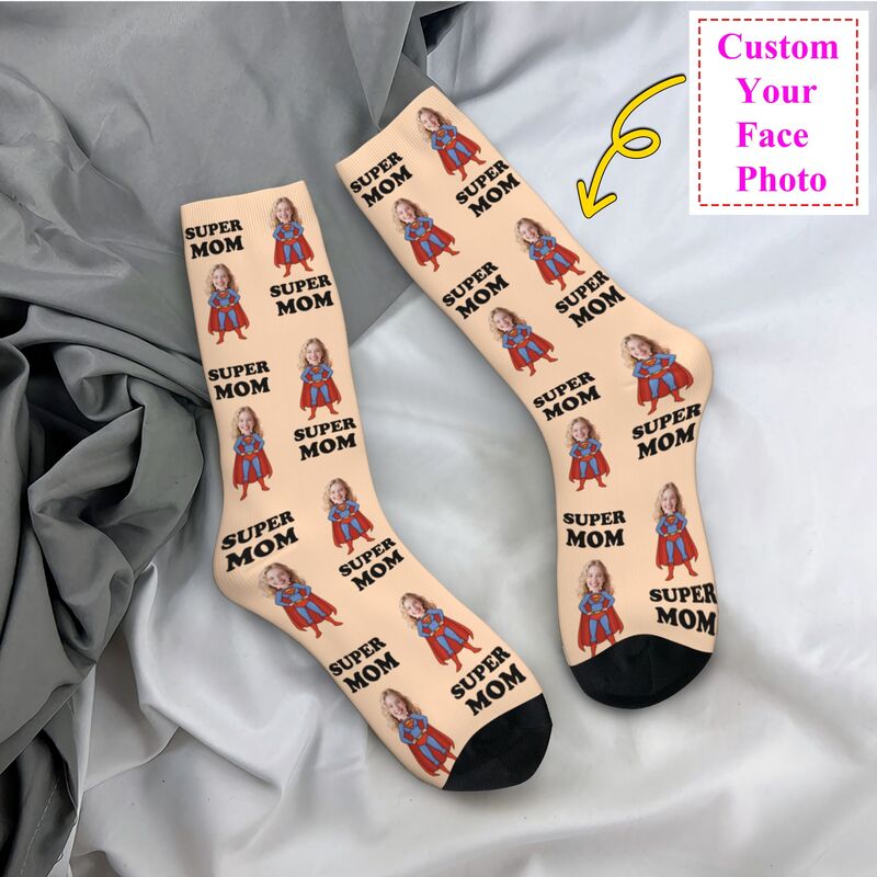 Super Mom Custom Mens Crew Soc - Dress Sock Men review and price