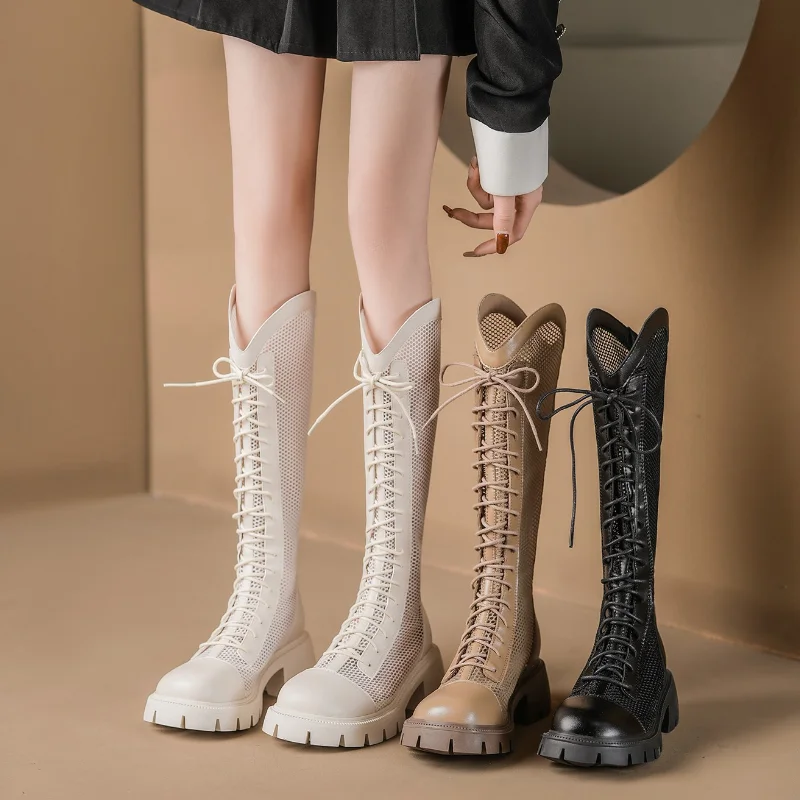 Women Summer Knee-high Mesh Hi - Knee High Sock Women review and price